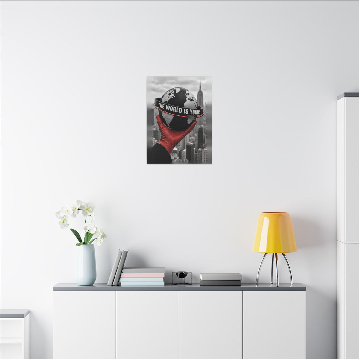 The World Is Yours - Money Wall Art | Canvas