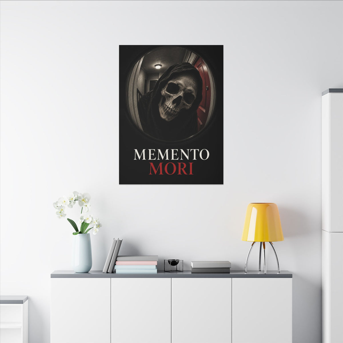 Memento Mori - Dark Wall Art | Canvas