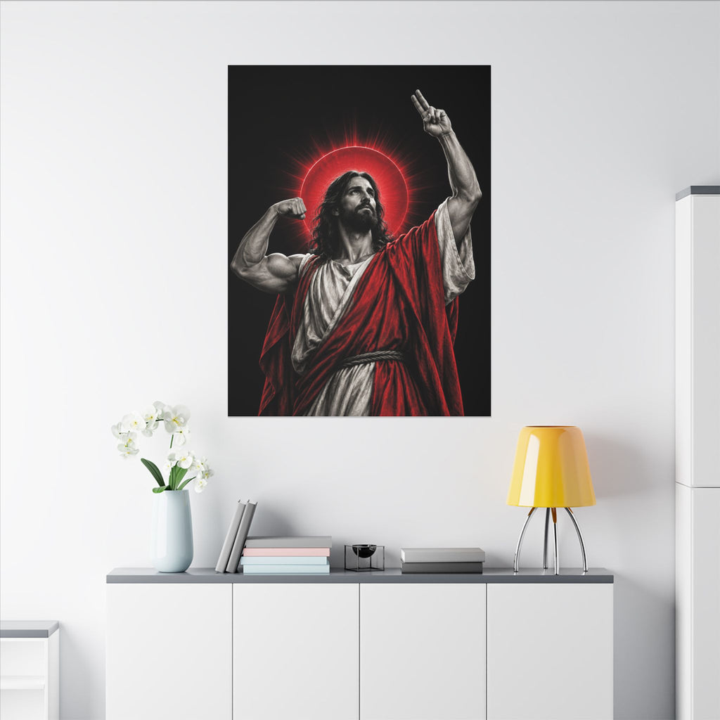 Faith and Iron - Gym Wall Art | Canvas