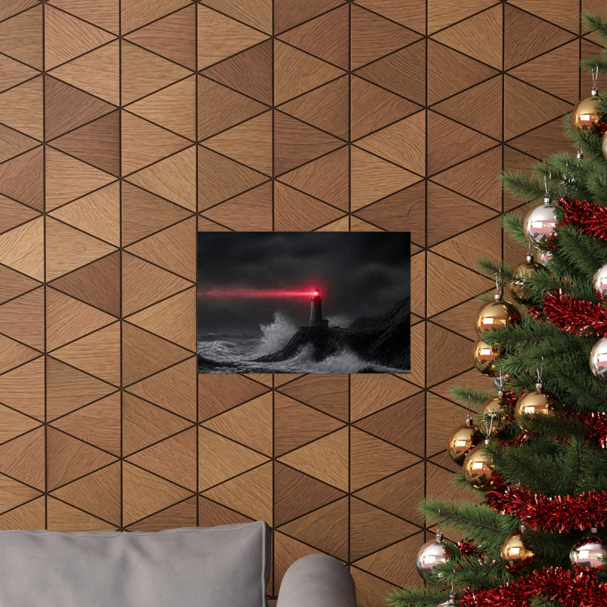 The Light Holds - Bedroom Canvas Art | Matte Poster (Landscape)