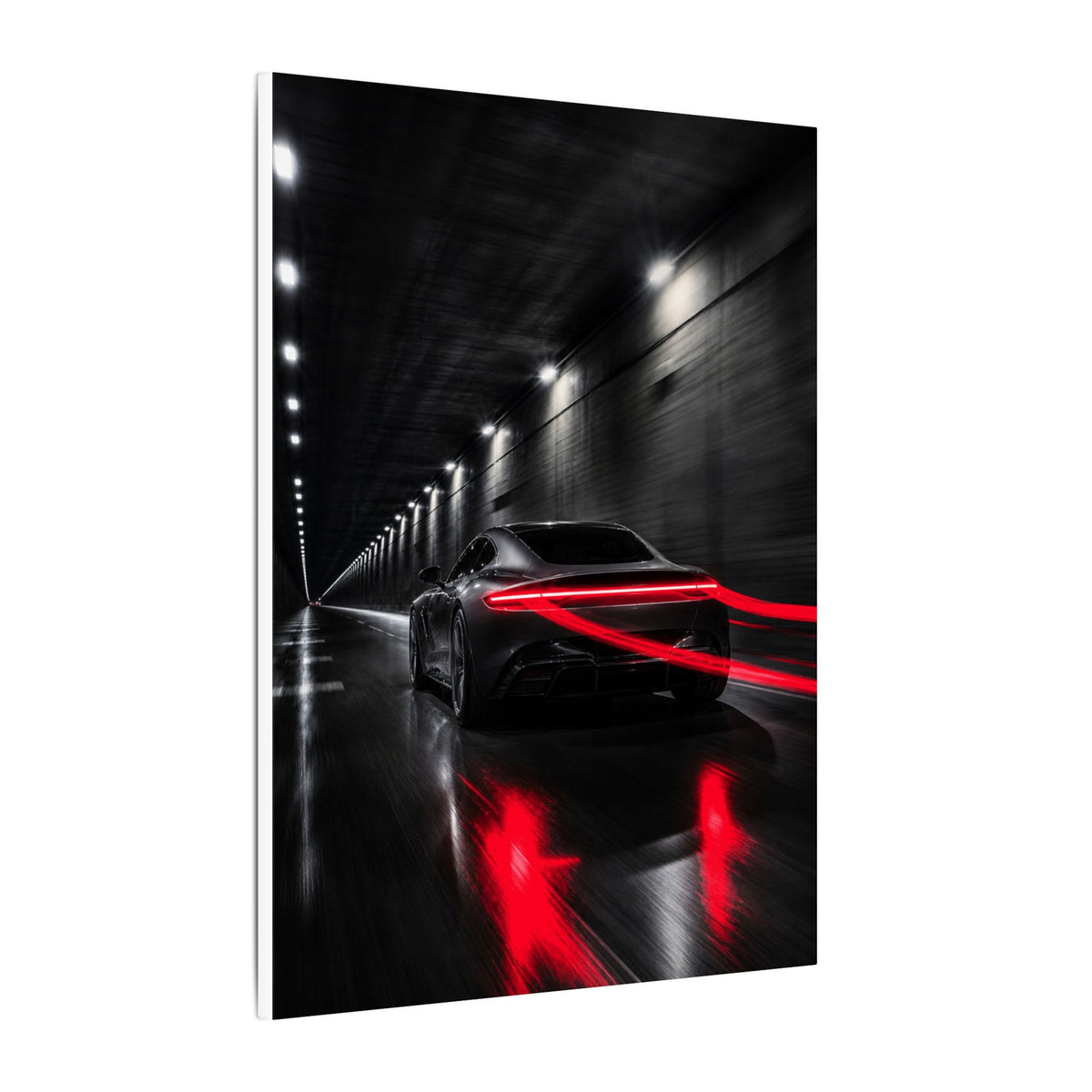 Redline Tunnel - Racing Wall Art | Canvas