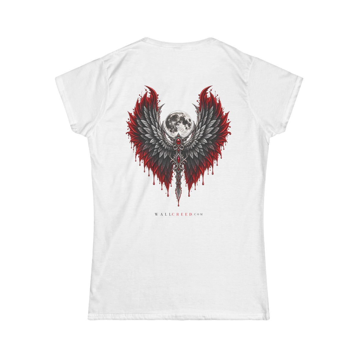 Moonlit Wings | Women's Tee (Back Print)