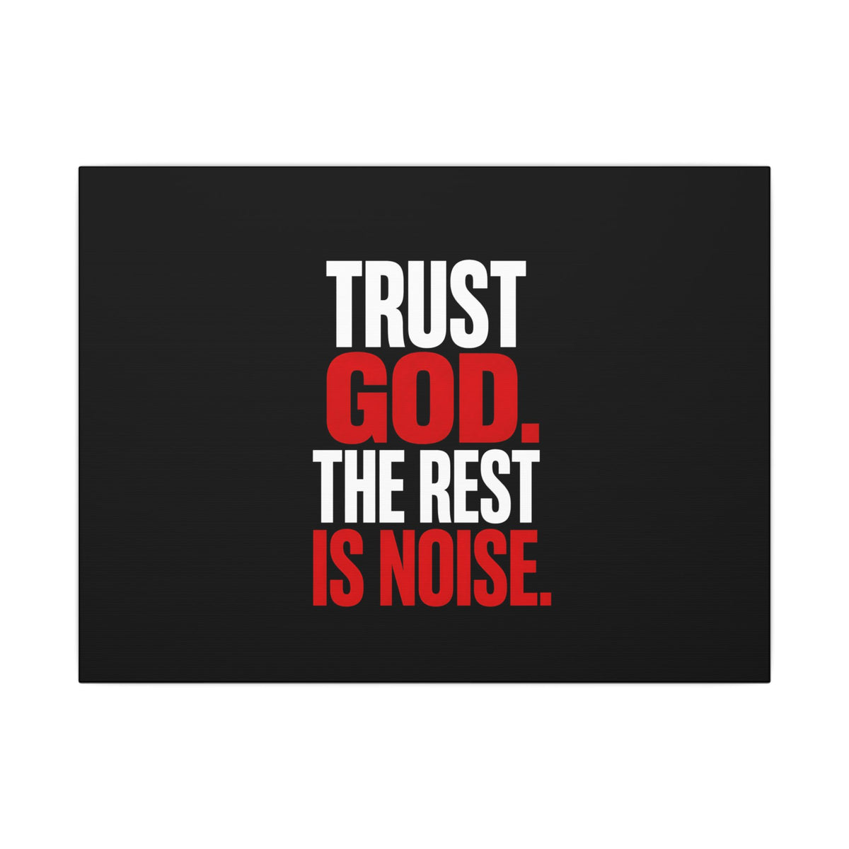 Trust God - Christian Wall Art | Canvas (Landscape)
