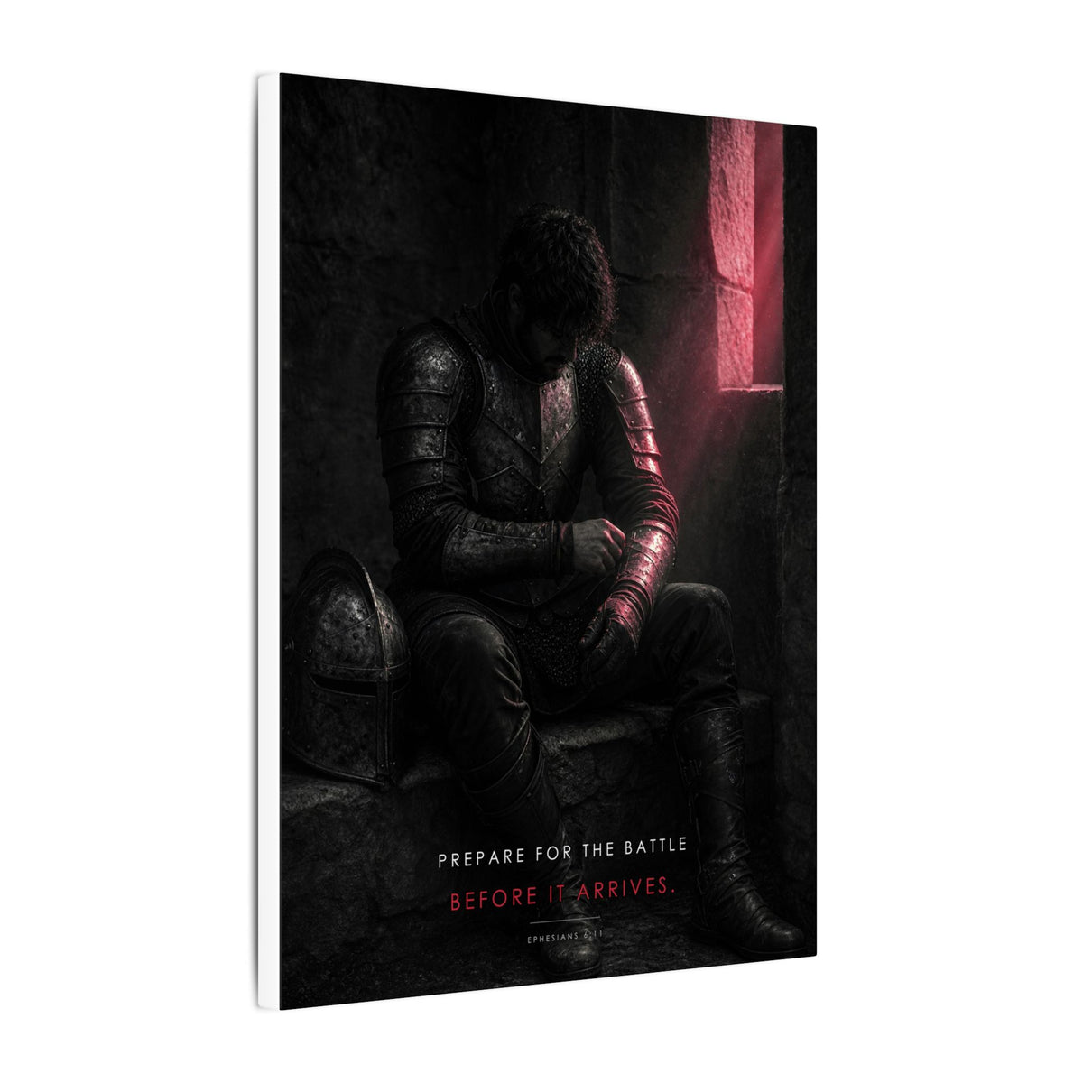 Before the Battle - Armor of God Wall Art | Canvas