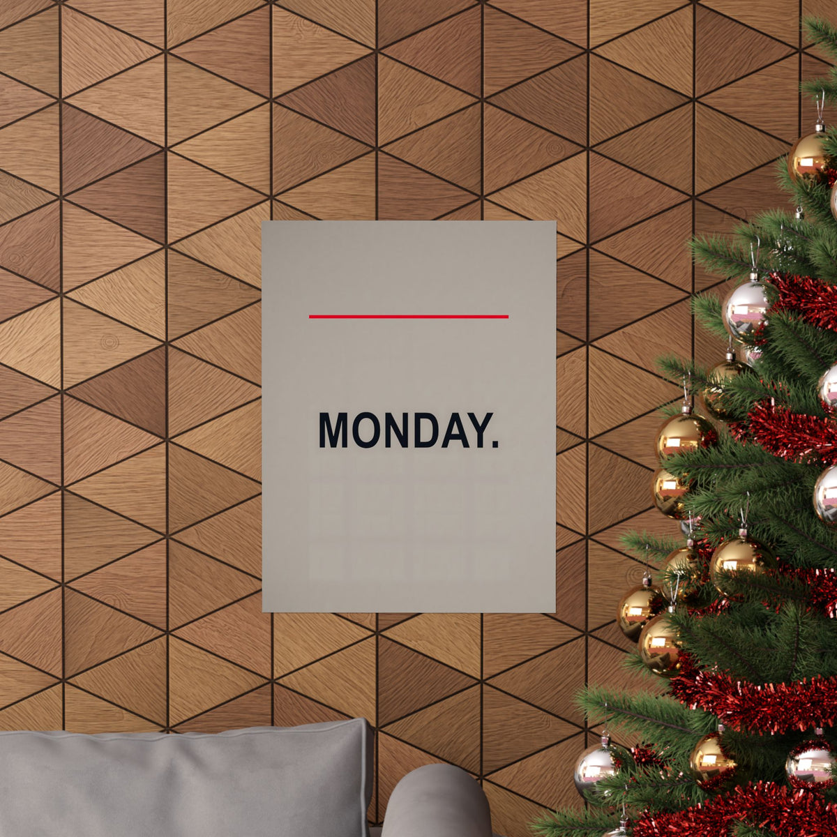 Monday - Office Wall Art | Matte Poster