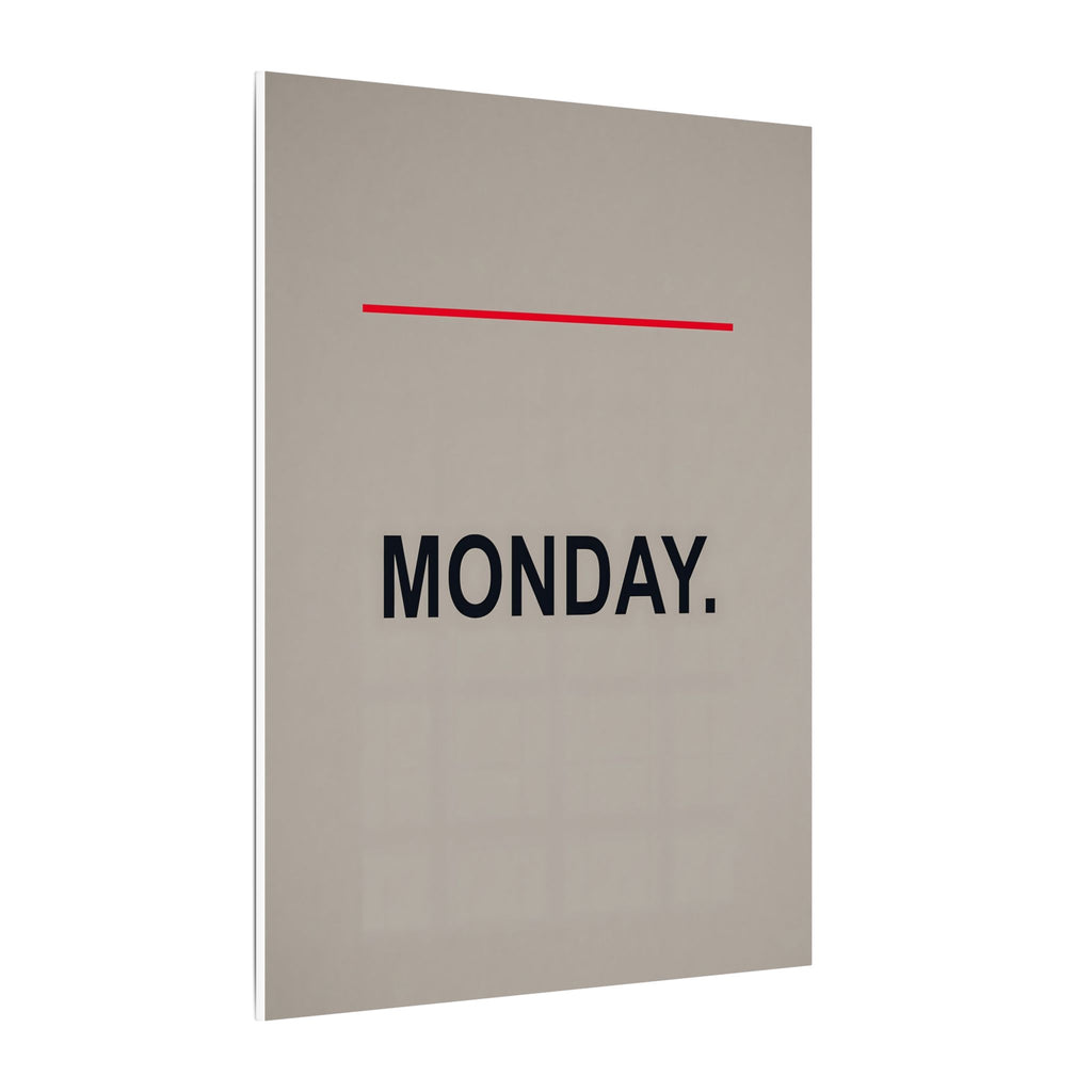 Monday - Office Wall Art | Canvas