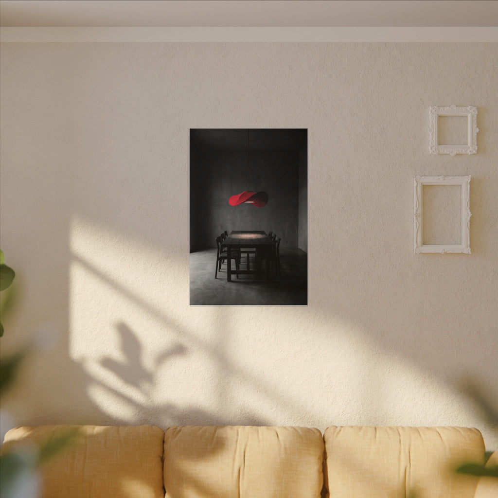 The Light Over the Table - Dining Room Wall Art | Canvas