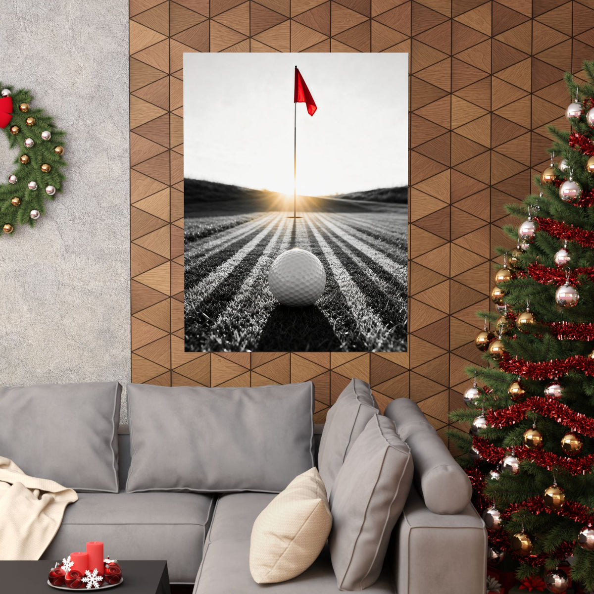 Dead Aim - Golf Wall Decor | Matte Poster