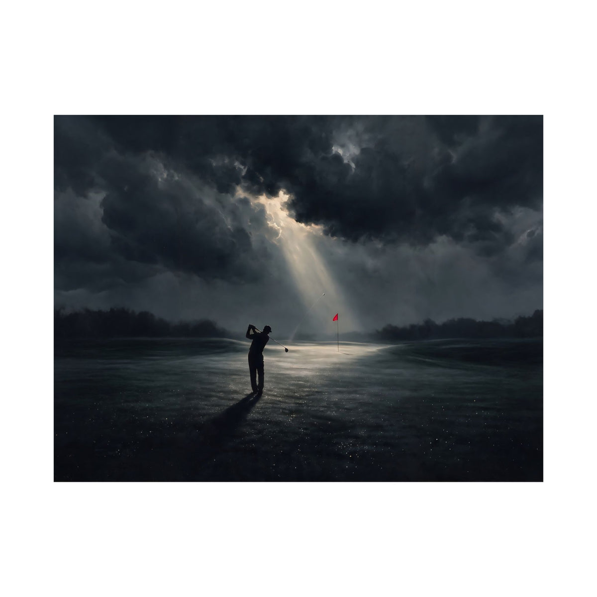 Dawn Patrol - Golf Art | Matte Poster (Landscape)