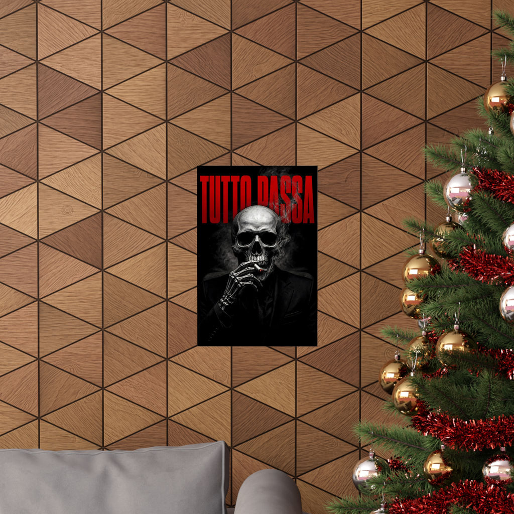 Tutto Passa - Memento Mori | Matte Poster