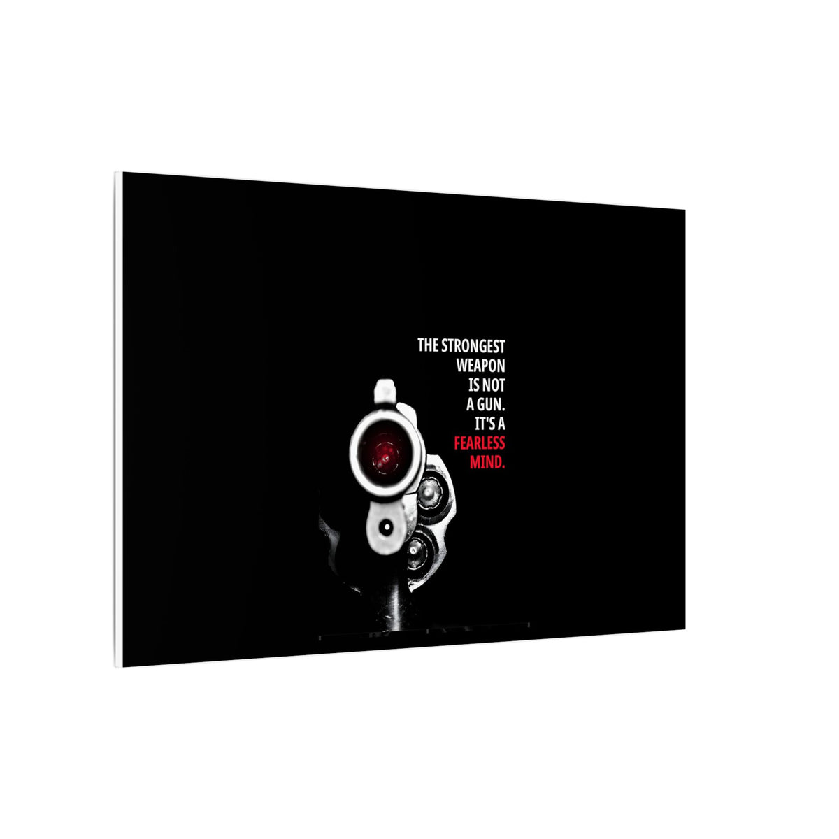 A Fearless Mind - Mindset Wall Art | Canvas (Landscape)
