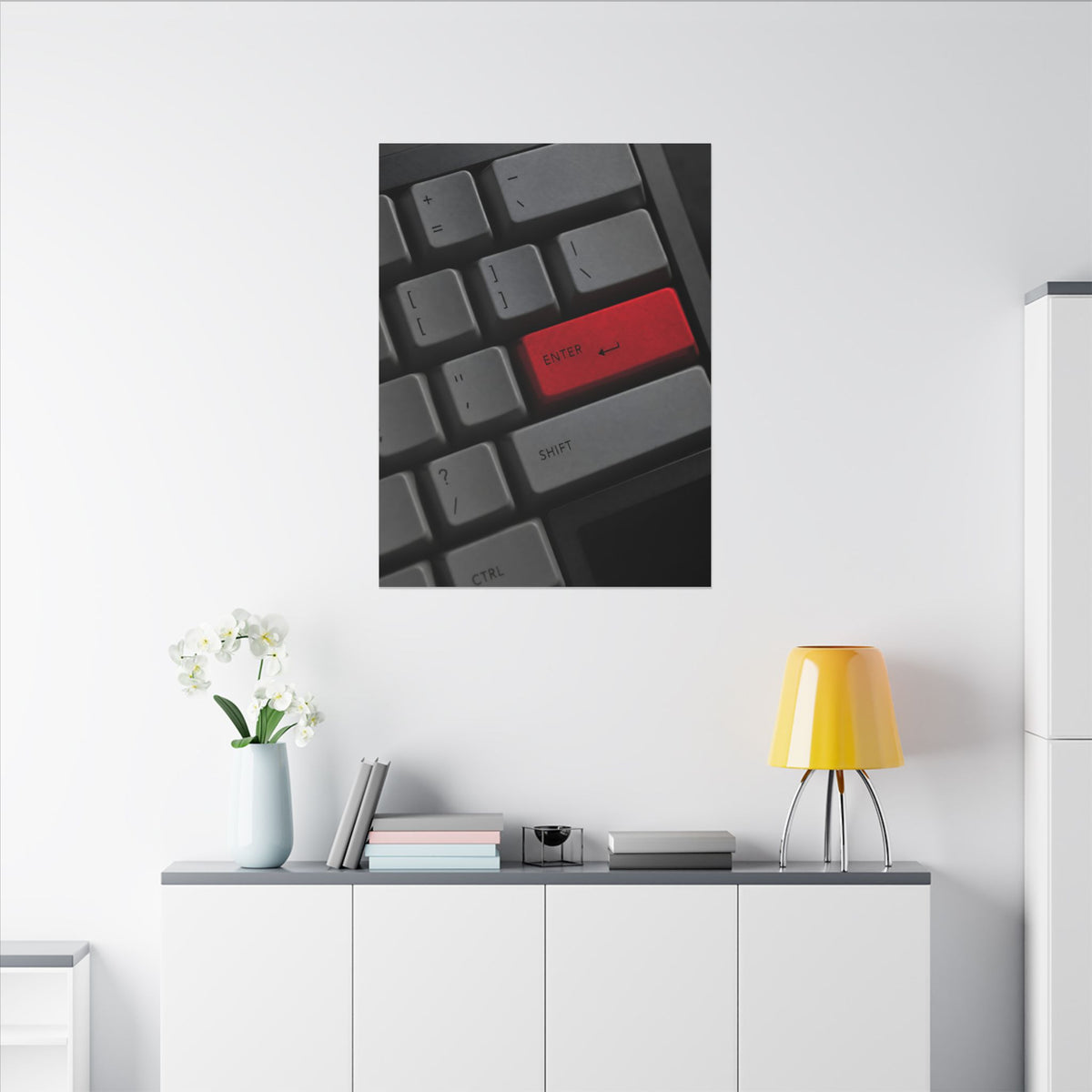 Press Enter - Office Artwork | Canvas