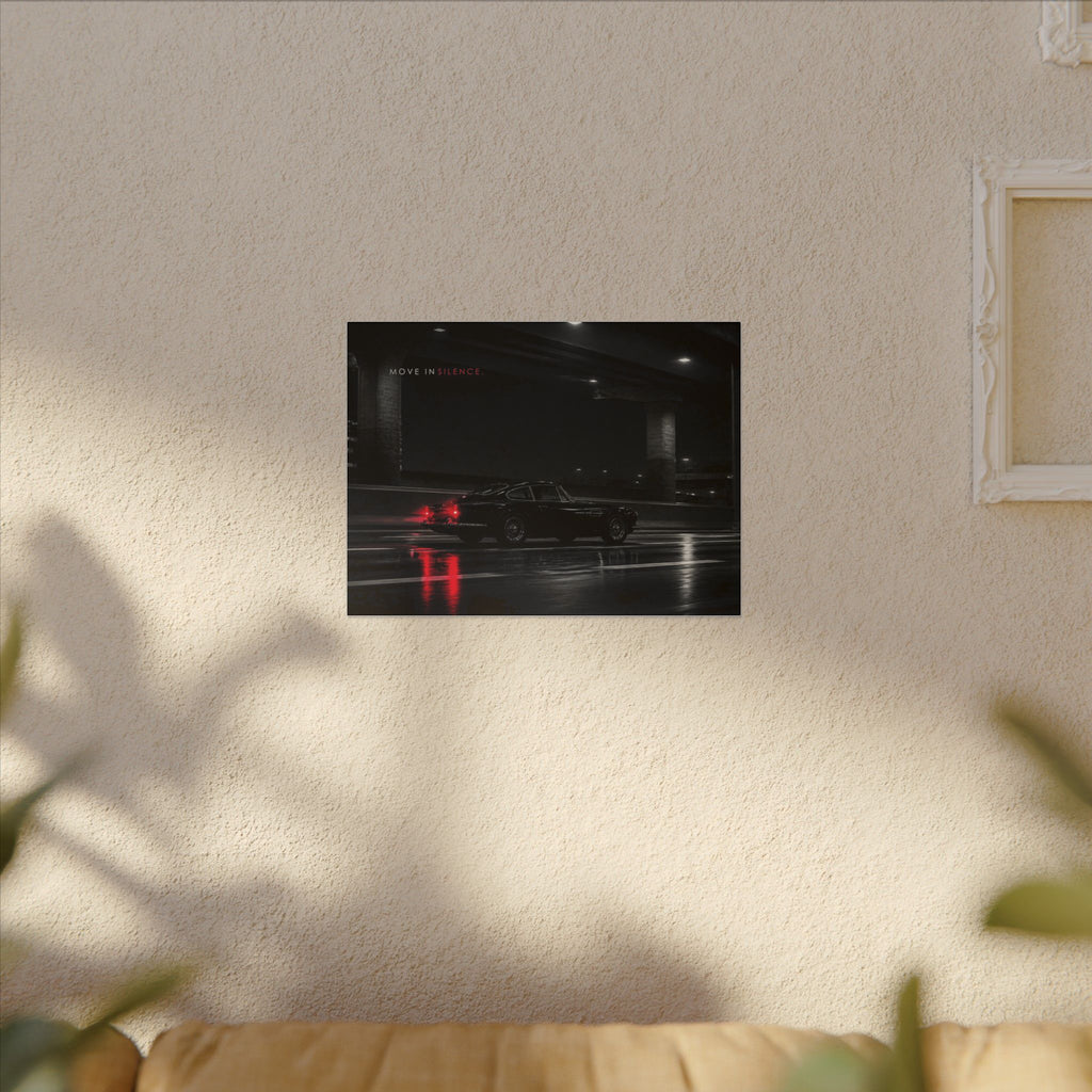 Move in Silence - Car Wall Art | Canvas (Landscape)