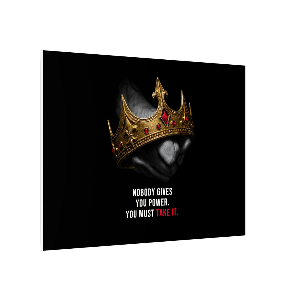Take the Crown - King Wall Art | Canvas (Landscape)