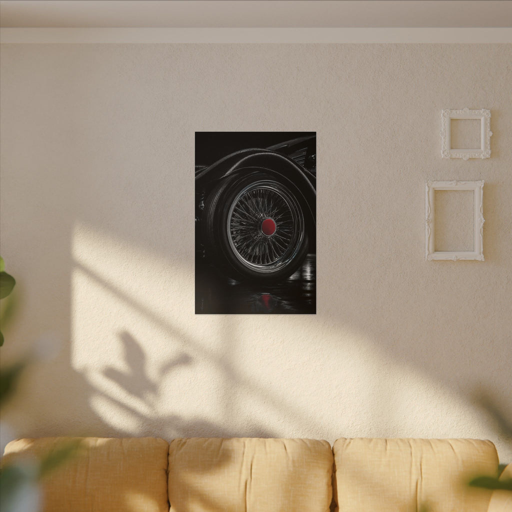 Spoke and Steel - Classic Car Wall Art | Canvas