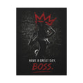 Great Day, Boss - Dark Humor Wall Art | Canvas