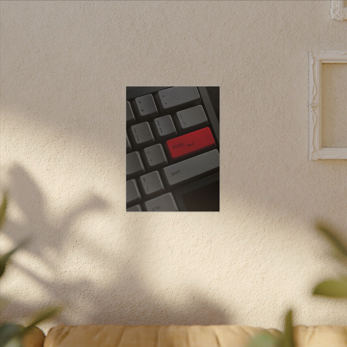 Press Enter - Office Artwork | Canvas