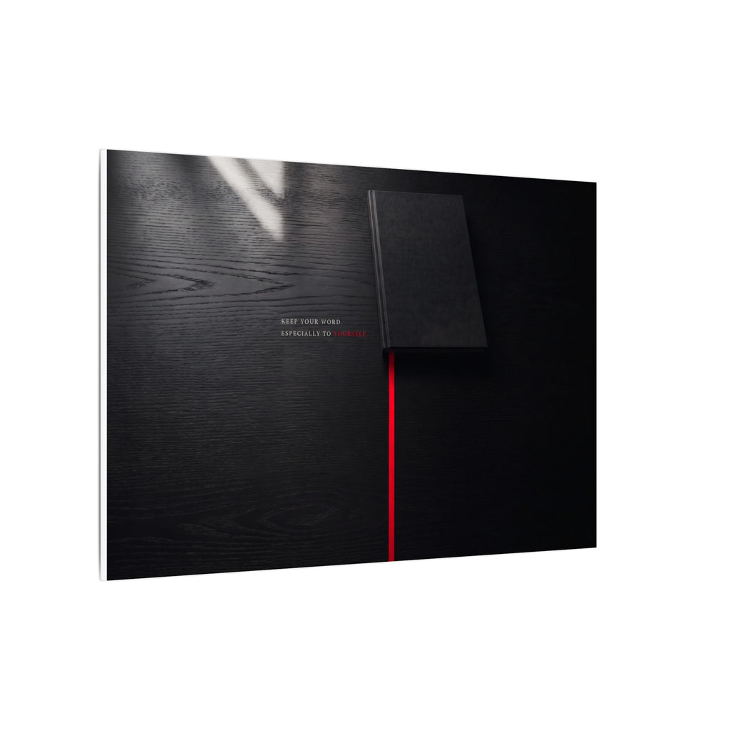 Keep Your Word - Quote Wall Art | Canvas (Landscape)
