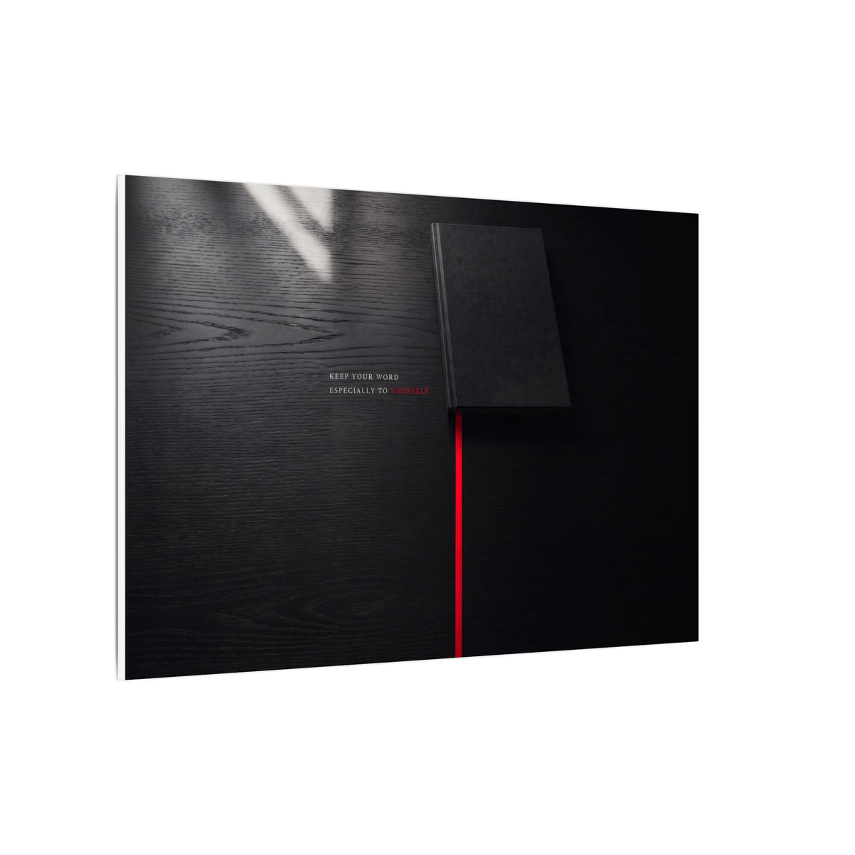 Keep Your Word - Quote Wall Art | Canvas (Landscape)