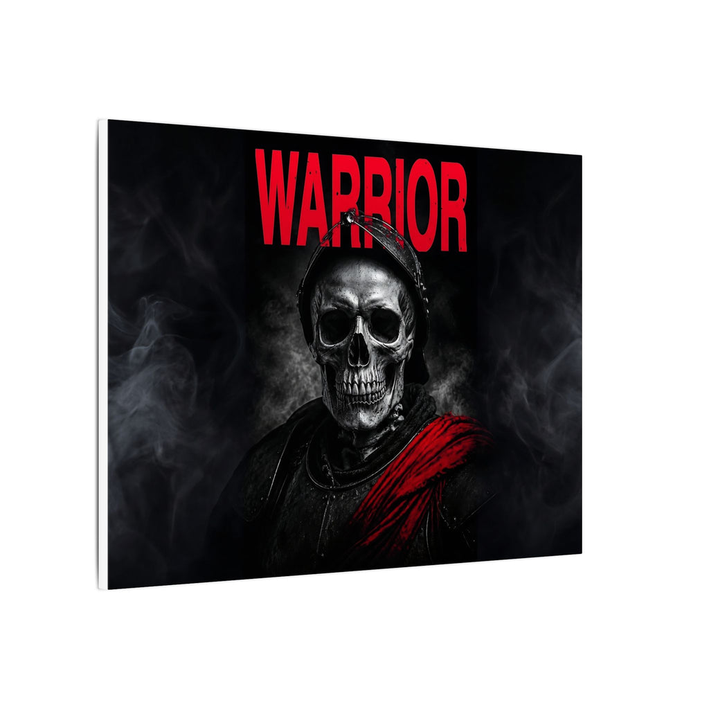 Warrior - Skull Painting | Canvas (Landscape)