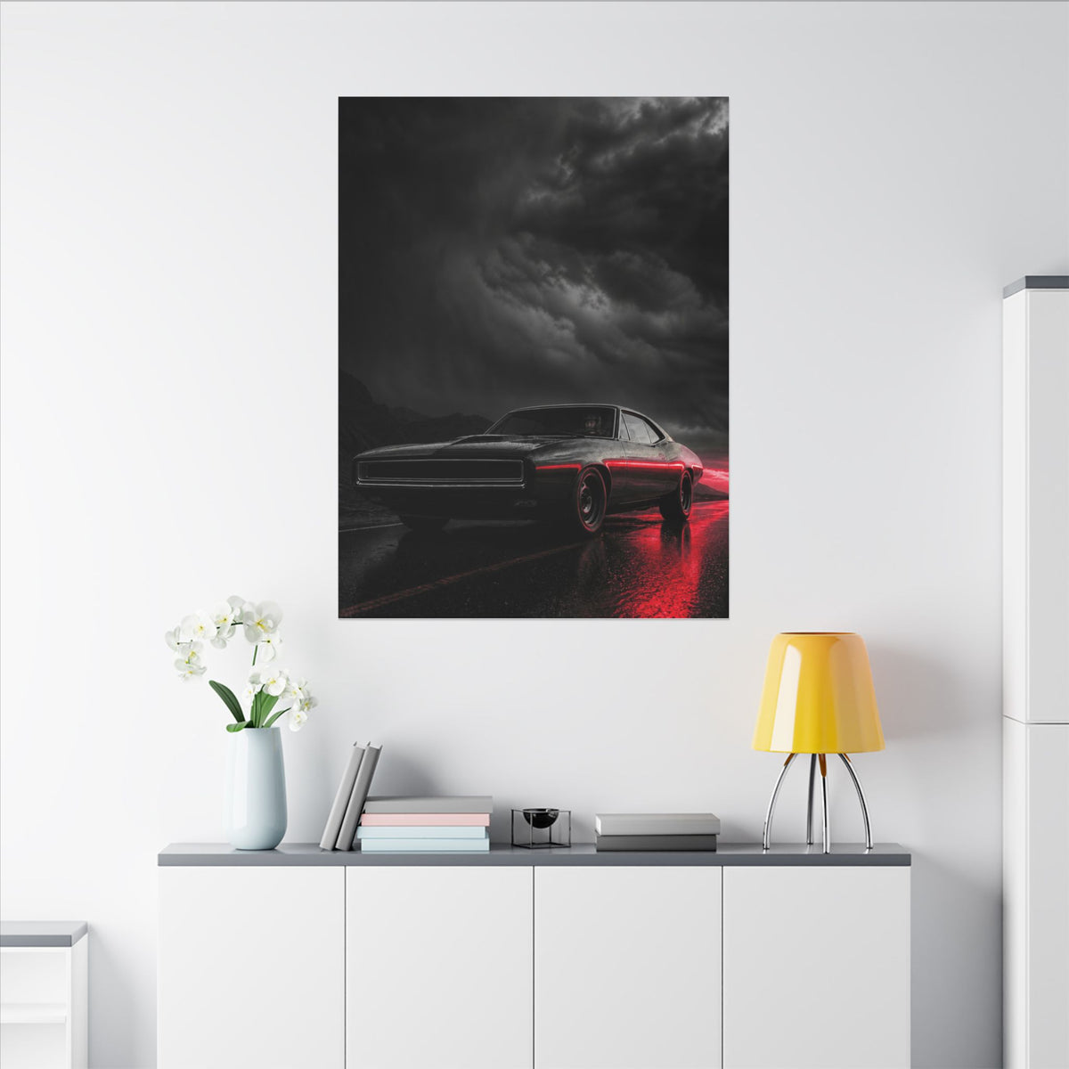 Desert Muscle - Muscle Car Wall Art | Canvas