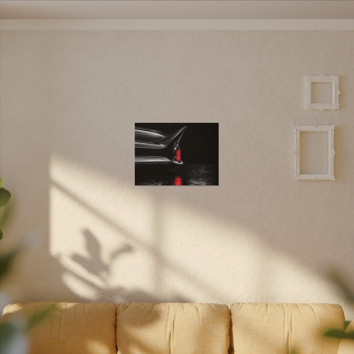Ruby Tail - Classic Car Wall Art | Canvas (Landscape)