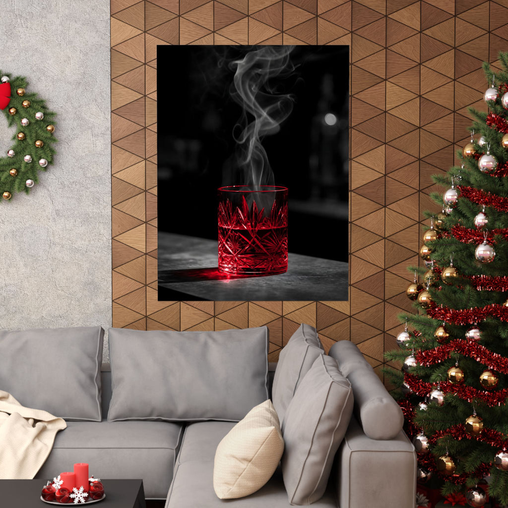 Last Pour - Mens Office Artwork | Matte Poster