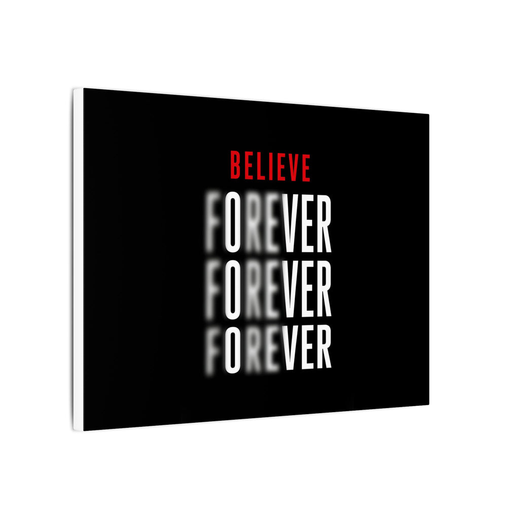 Believe Forever - Motivational Quote Wall Art | Canvas (Landscape)
