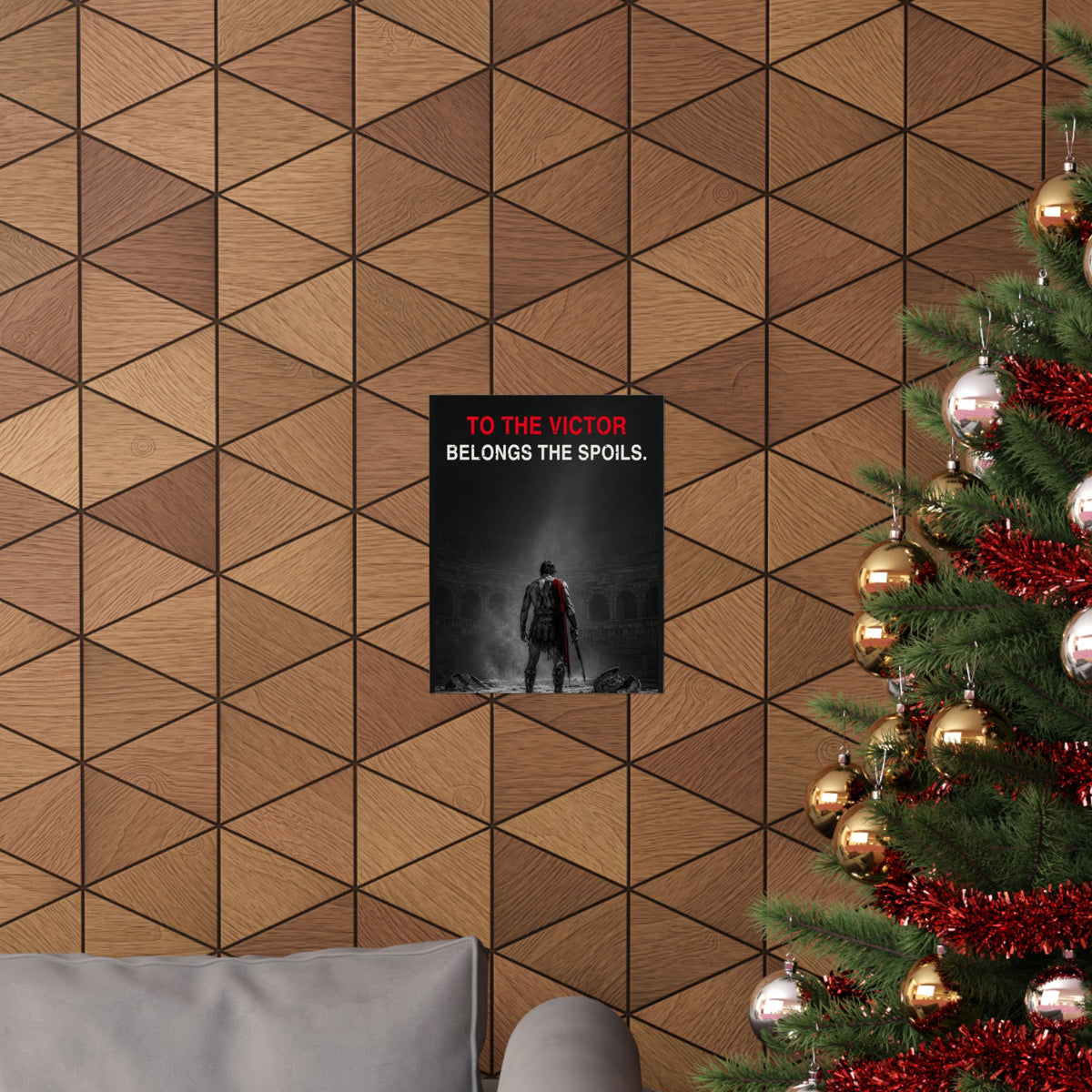 To the Victor - Gladiator Wall Art | Matte Poster