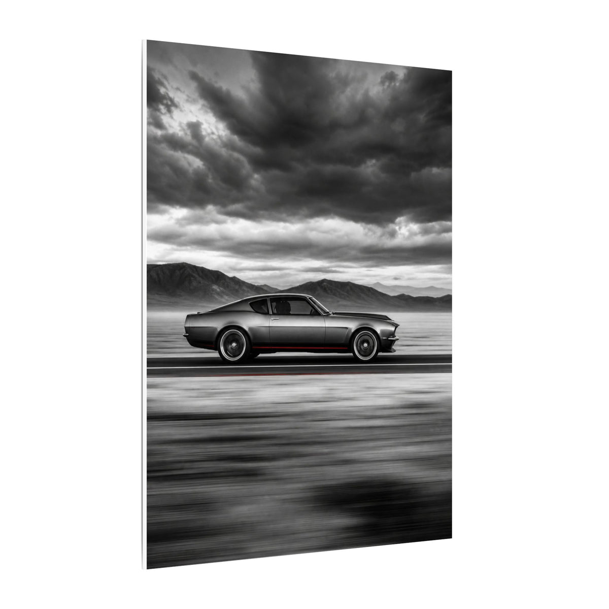 Open Road Velocity - Muscle Car Wall Art | Canvas