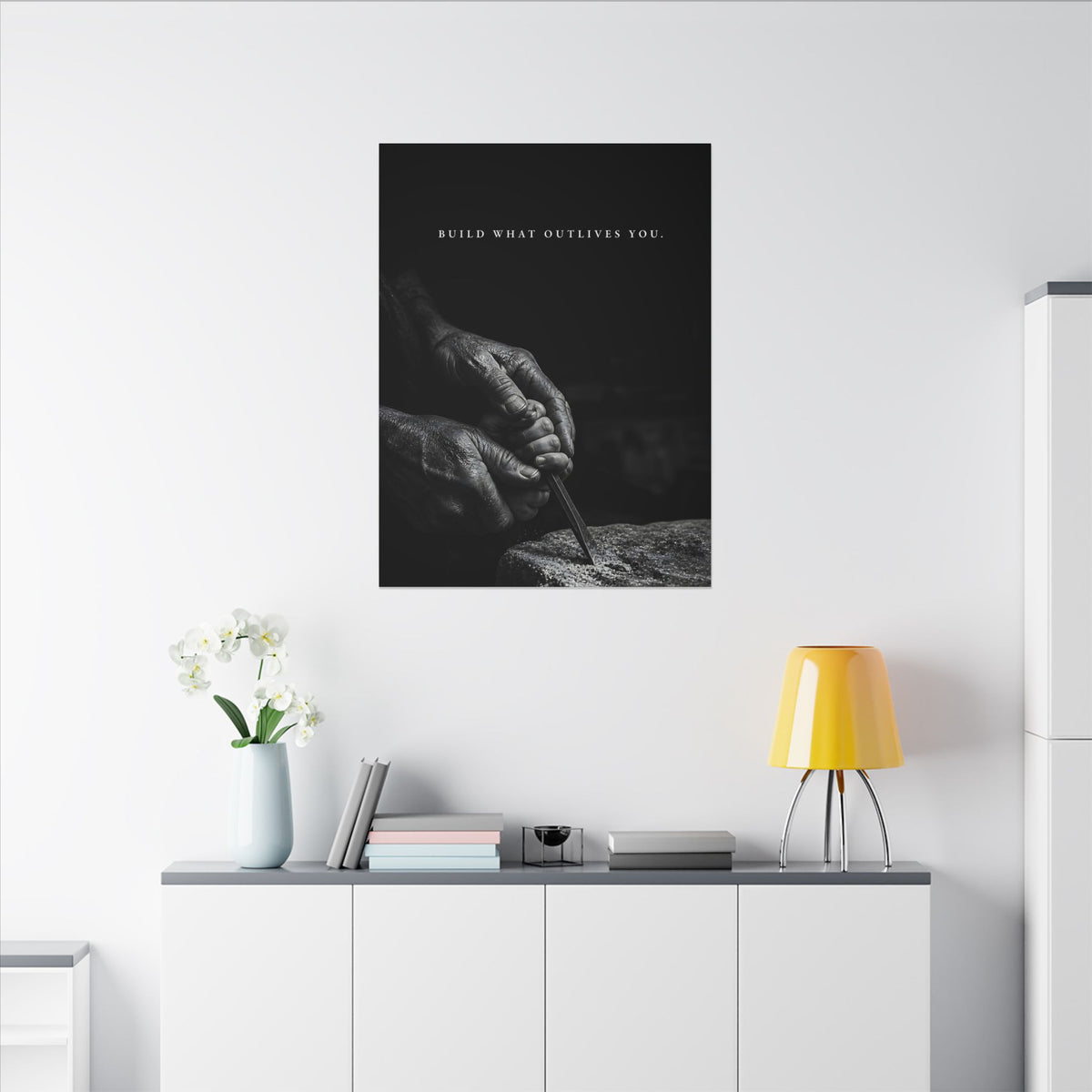 Build What Outlives You - Motivational Posters | Canvas