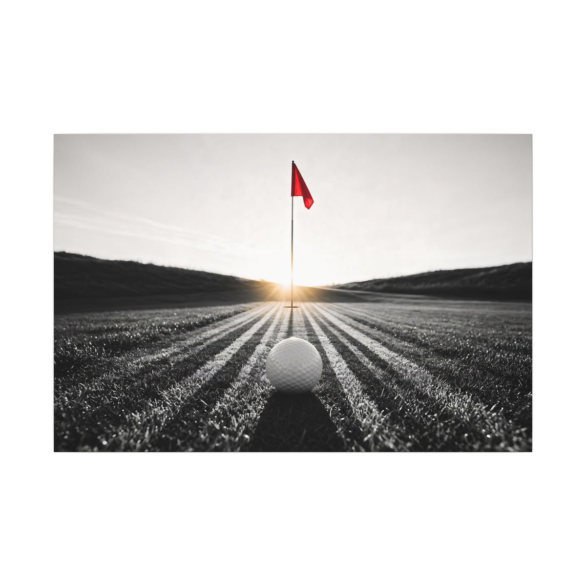 Dead Aim - Golf Wall Decor | Canvas (Landscape)