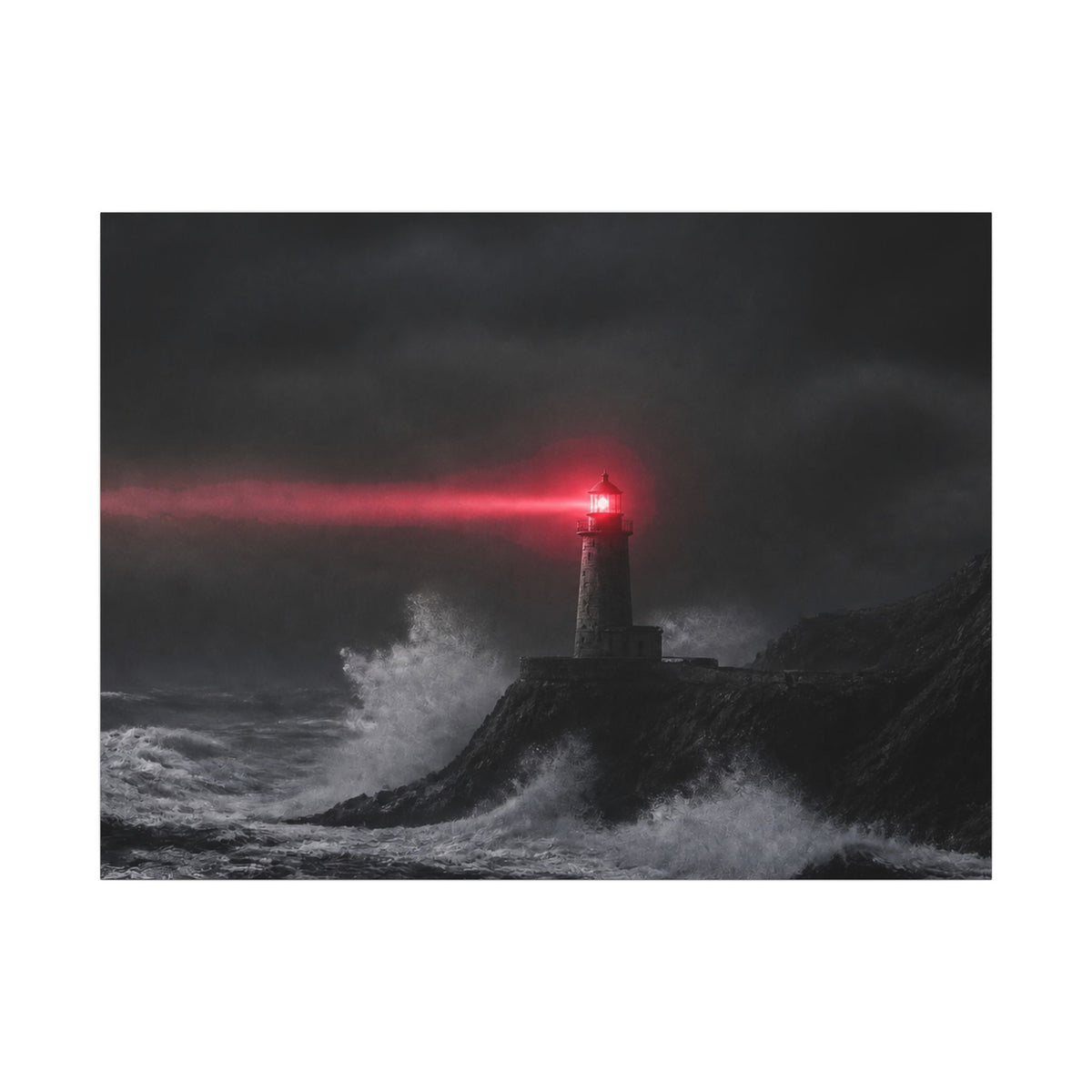 The Light Holds - Bedroom Canvas Art | Canvas (Landscape)