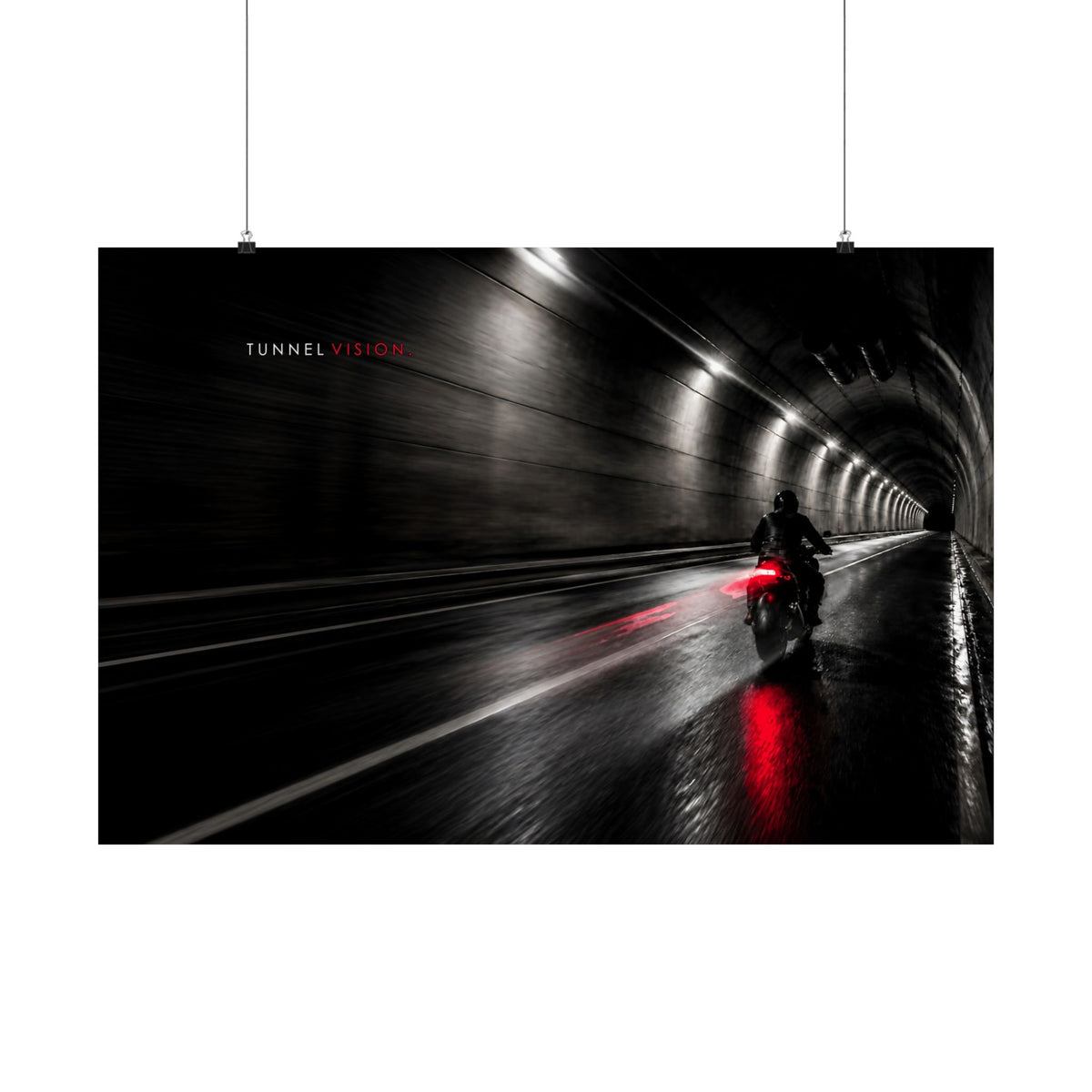 Tunnel Vision - Car Wall Art | Matte Poster (Landscape)