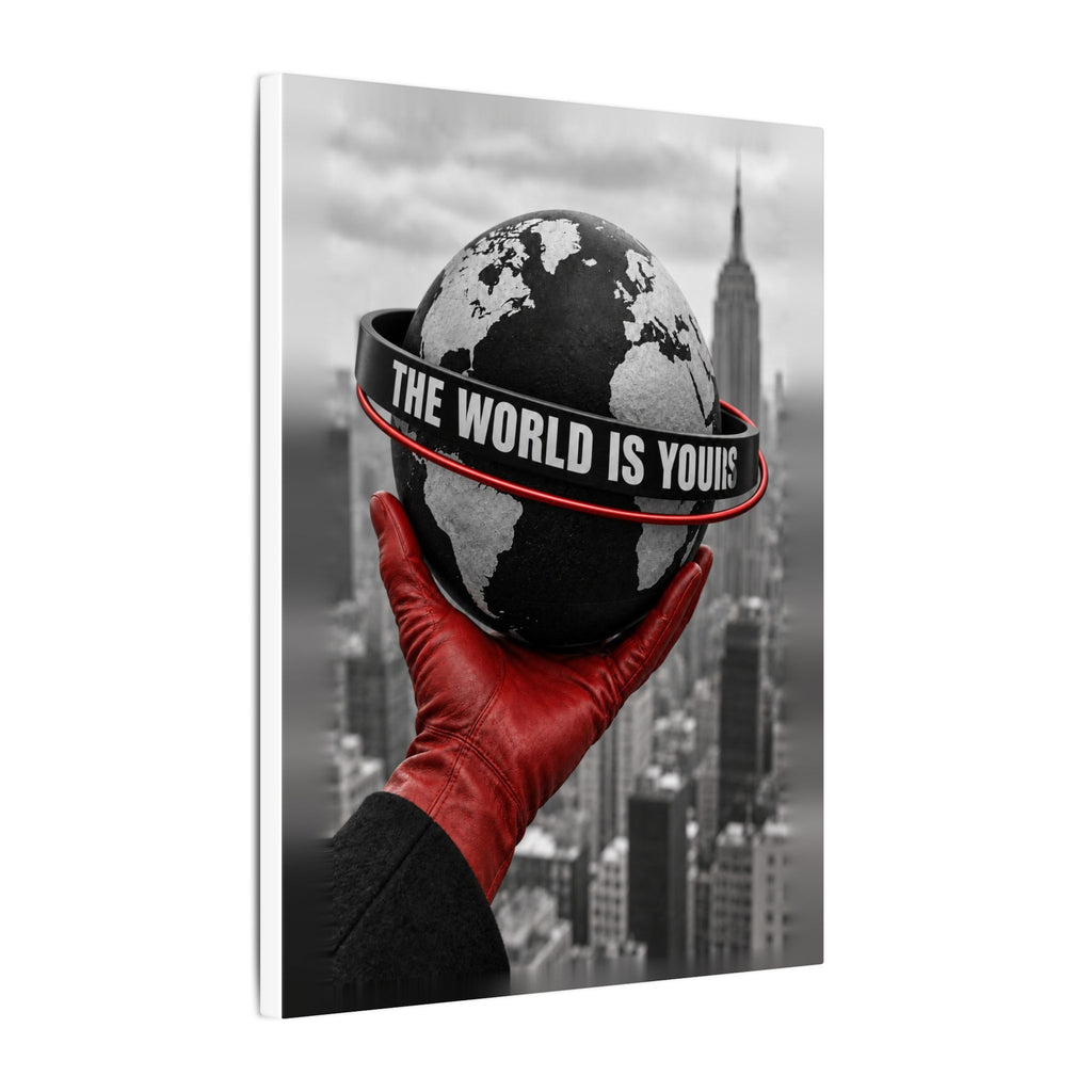 The World Is Yours - Money Wall Art | Canvas