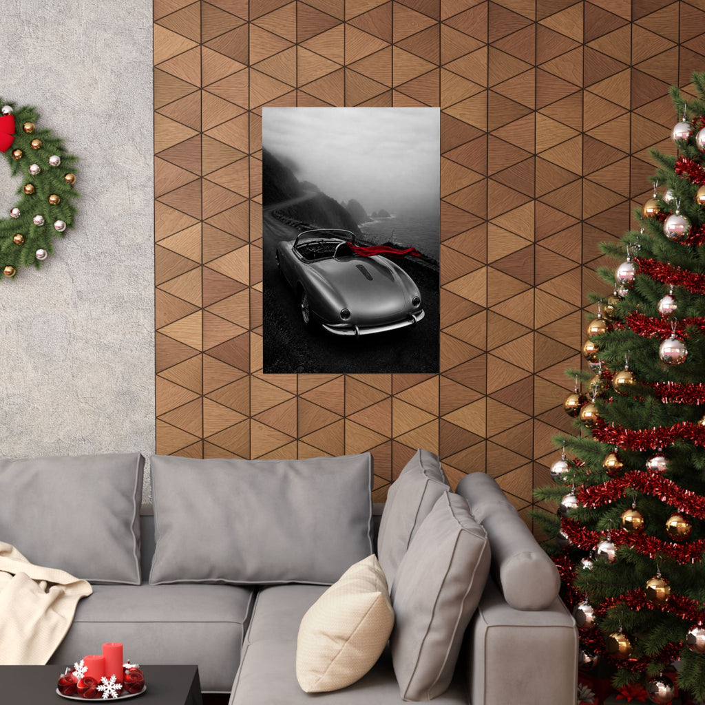 Coastal Roadster - Classic Car Wall Art | Matte Poster