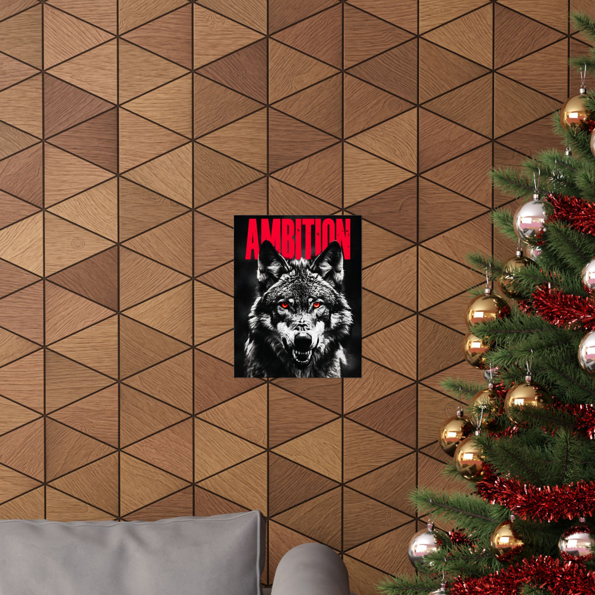 Ambition - Wolf Wall Art | Matte Poster