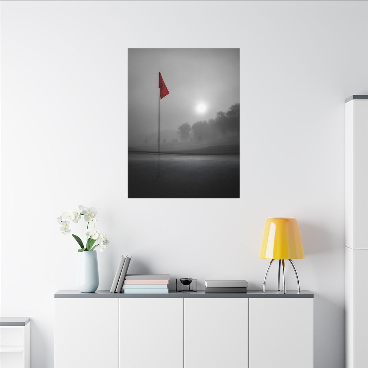 Flag on the Green - Wall Art For Executive Offices | Canvas