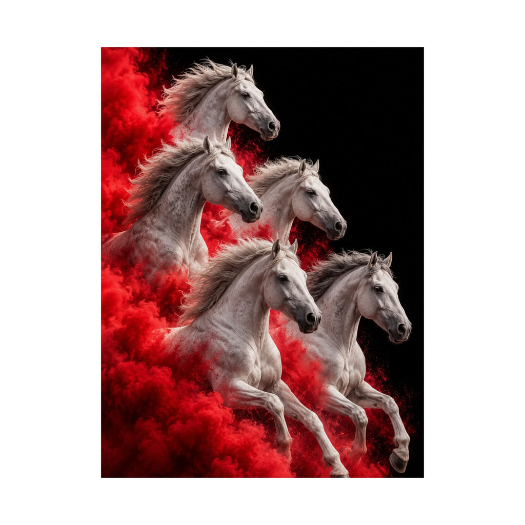 Stampede - Horse Wall Art | Matte Poster