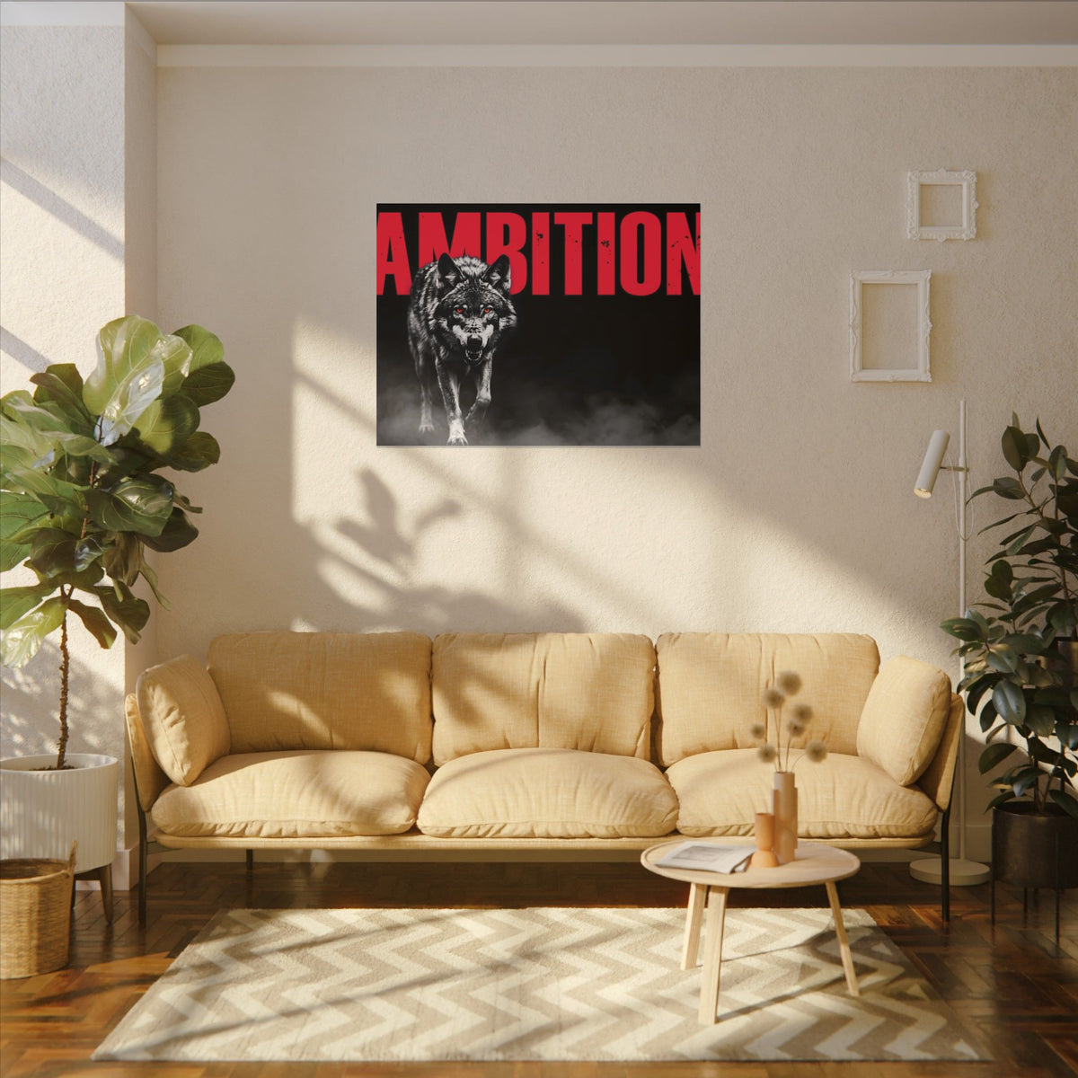 Ambition - Wolf Wall Art | Canvas (Landscape)