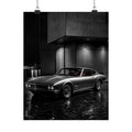 Midnight Grand Tourer - Vintage Car Wall Art | Matte Poster
