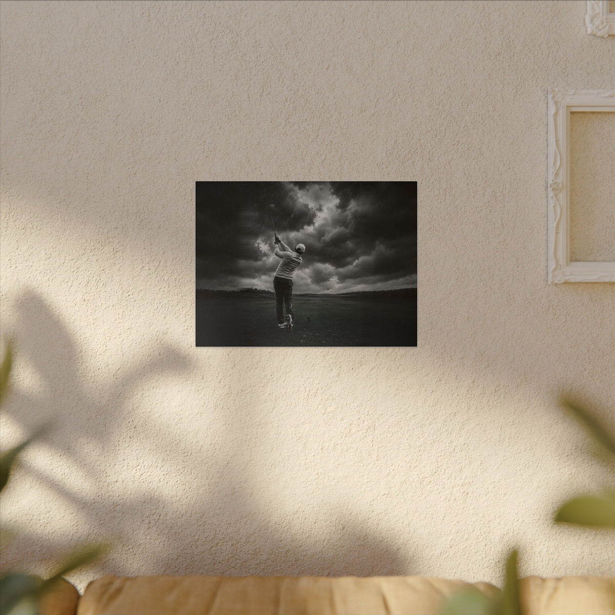 Storm Round - Golf Wall Art | Canvas (Landscape)