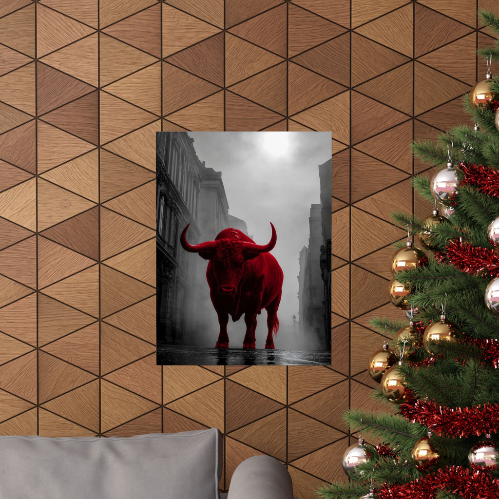 The Bull - Business Wall Art | Matte Poster