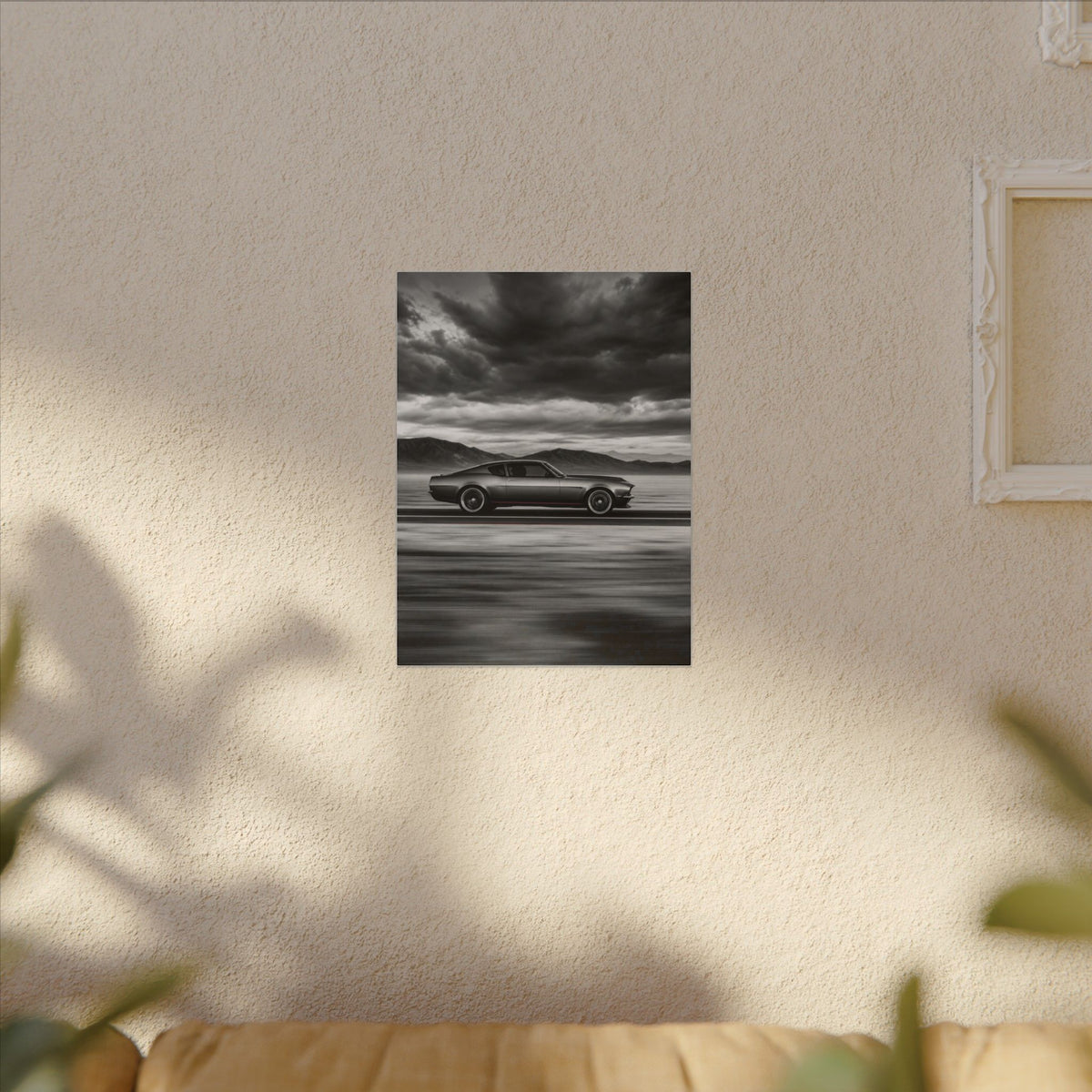 Open Road Velocity - Muscle Car Wall Art | Canvas