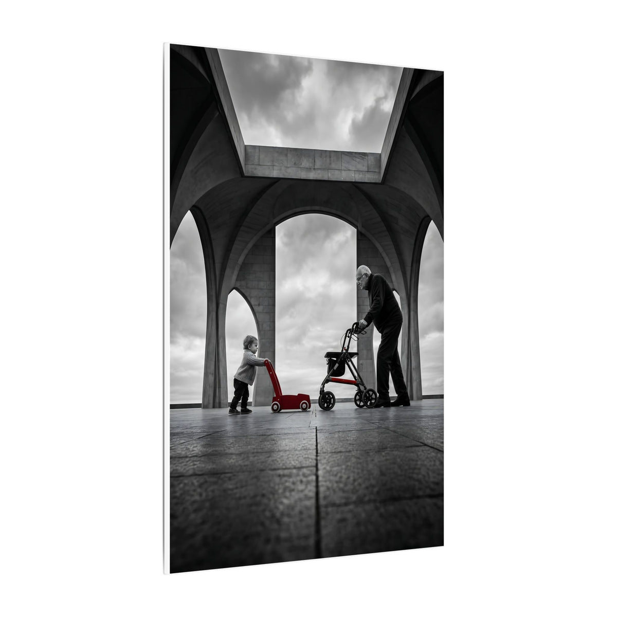 Between the Arches - Bedroom Wall Art | Canvas
