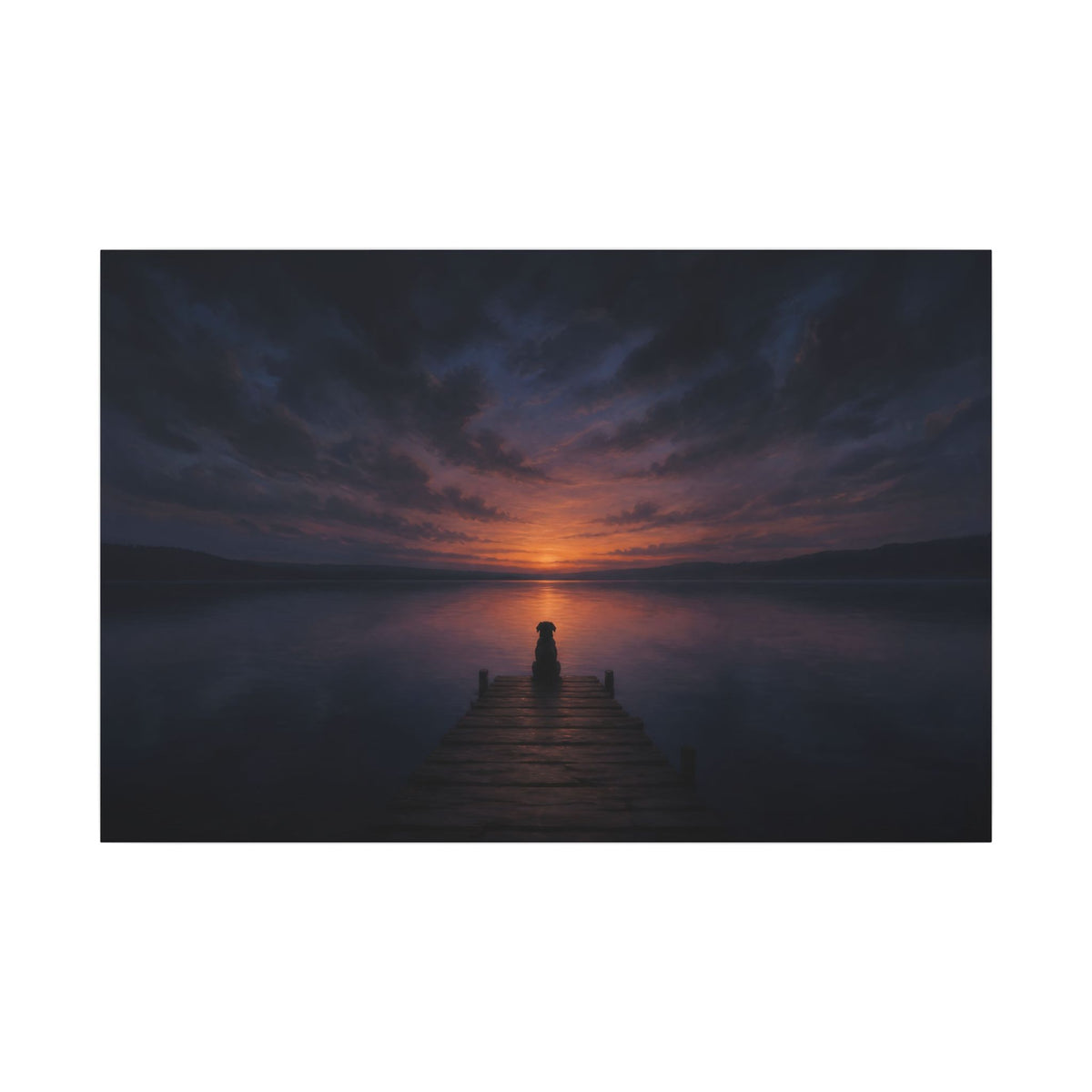 The Wait - Bedroom Wall Art | Canvas (Landscape)