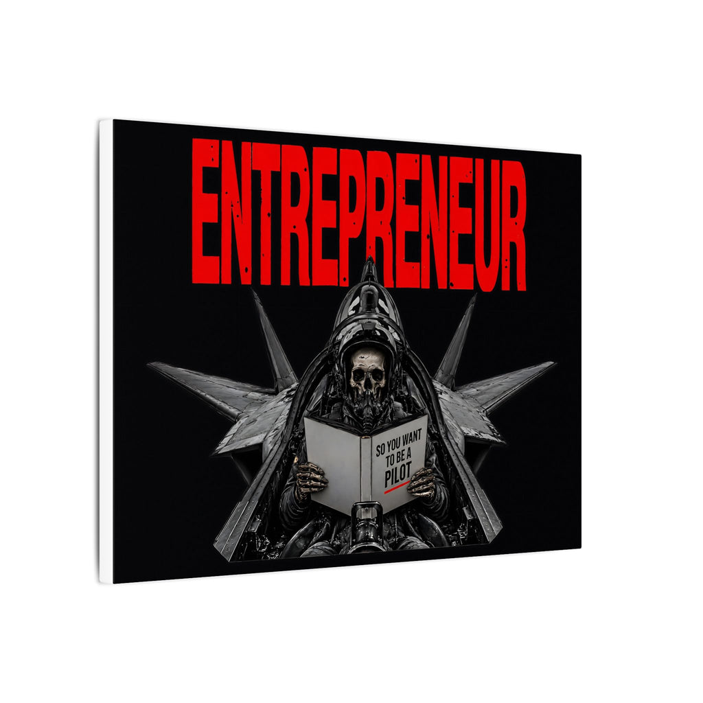 Entrepreneur - Skeleton Wall Art | Canvas (Landscape)