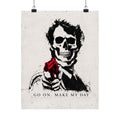 Make My Day - Dark Noir Sketch Art | Matte Poster