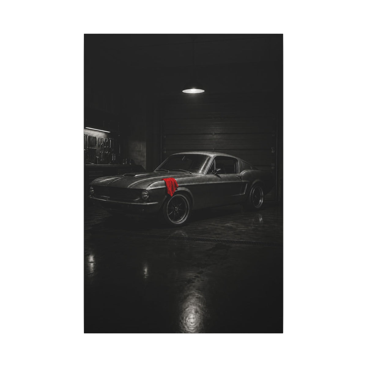Private Sanctuary - Garage Wall Art | Canvas