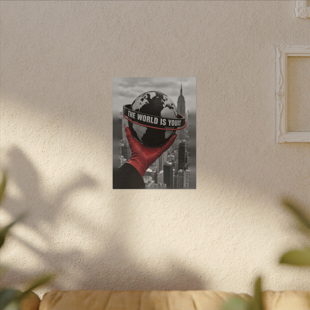 The World Is Yours - Money Wall Art | Canvas